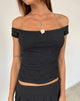 Lonnie Bardot Top de Encaje Rosa Negro
