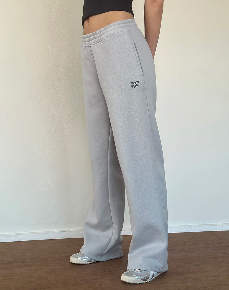 Jogger holgado en Lunar Rock con bordado de lazo Ocean Storm
