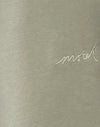 London Fog con bordado "MOTEL" en marfil