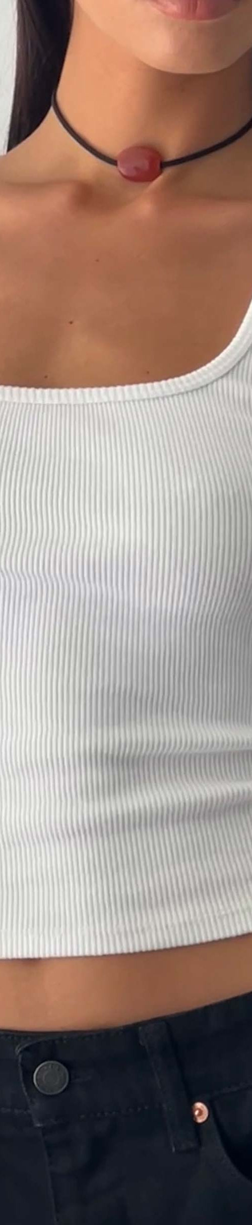 imagen de Roxe Vest Top en Blanco