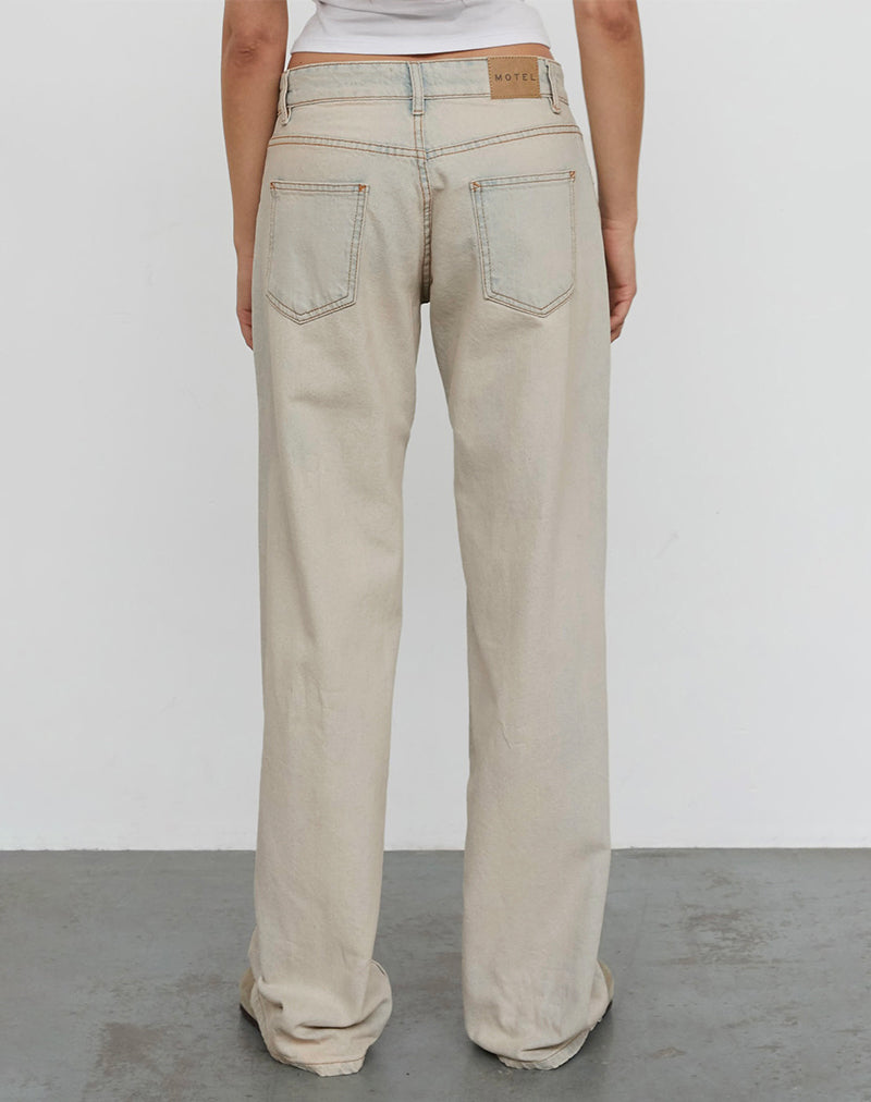 Imagen de Low Rise Parallel Jeans In Arctic Blue