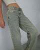 Imagen de Low Rise Parallel Jeans in Sandy Blue Acid