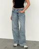 Imagen de Low Rise Parallel Jeans en Vintage Blue Wash