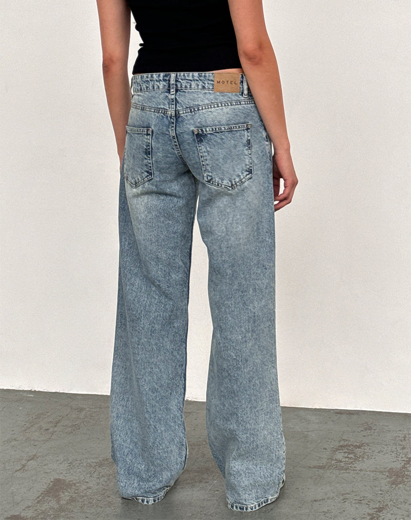 Imagen de Low Rise Parallel Jeans en Vintage Blue Wash
