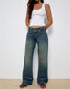 Imagen de Low Rise Parallel Jeans en Vintage Green Used