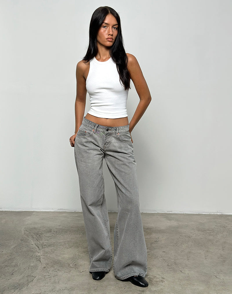 Imagen de Low Rise Roomy Jeans en Bleach Grey