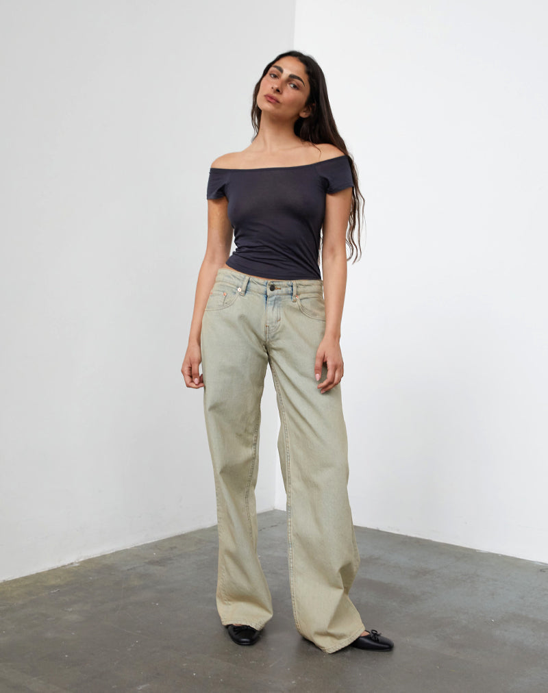 Imagen de Low Rise Roomy Jeans en Desert Sand Wash