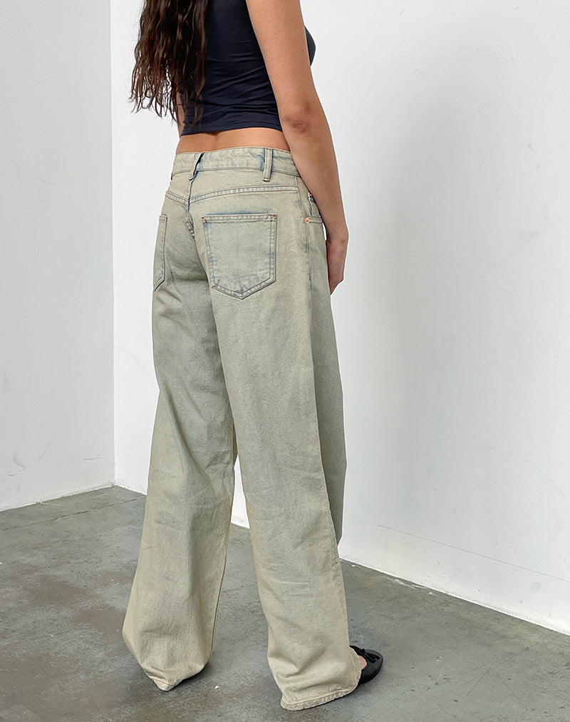 Imagen de Low Rise Roomy Jeans en Desert Sand Wash