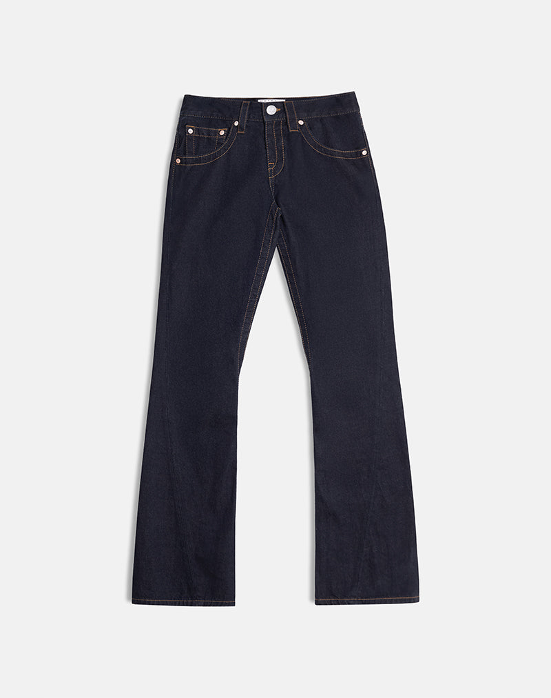 Imagen de Low Rise Twisted Seam Jeans en Rinse