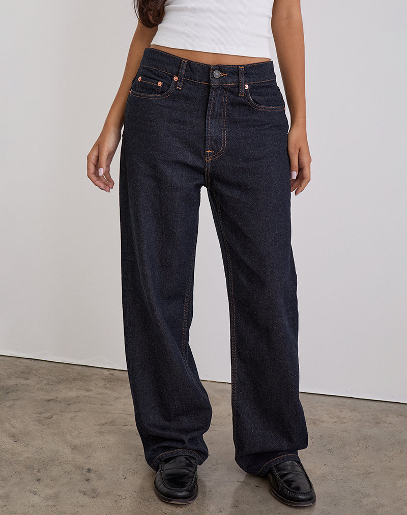 Imagen de Low Slung Slim Parallel Jeans en Indigo