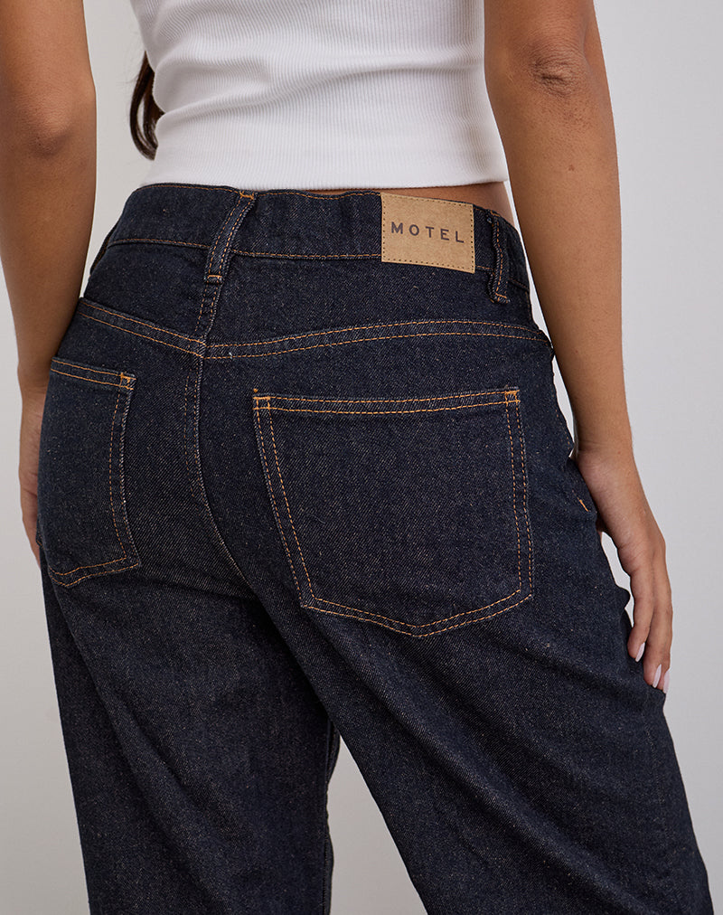 Imagen de Low Slung Slim Parallel Jeans en Indigo