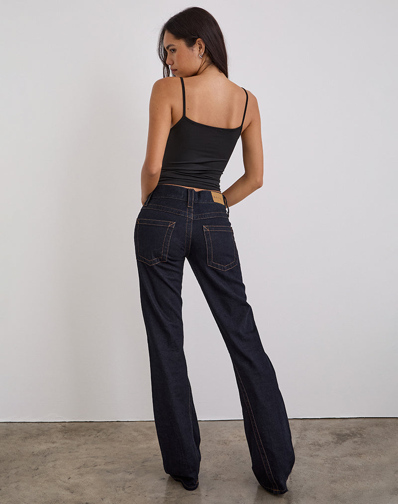 Imagen de Low Rise Twisted Seam Jeans en Rinse