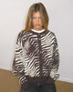 Imagen de Luceta Chaqueta de punto en Wild Animal
