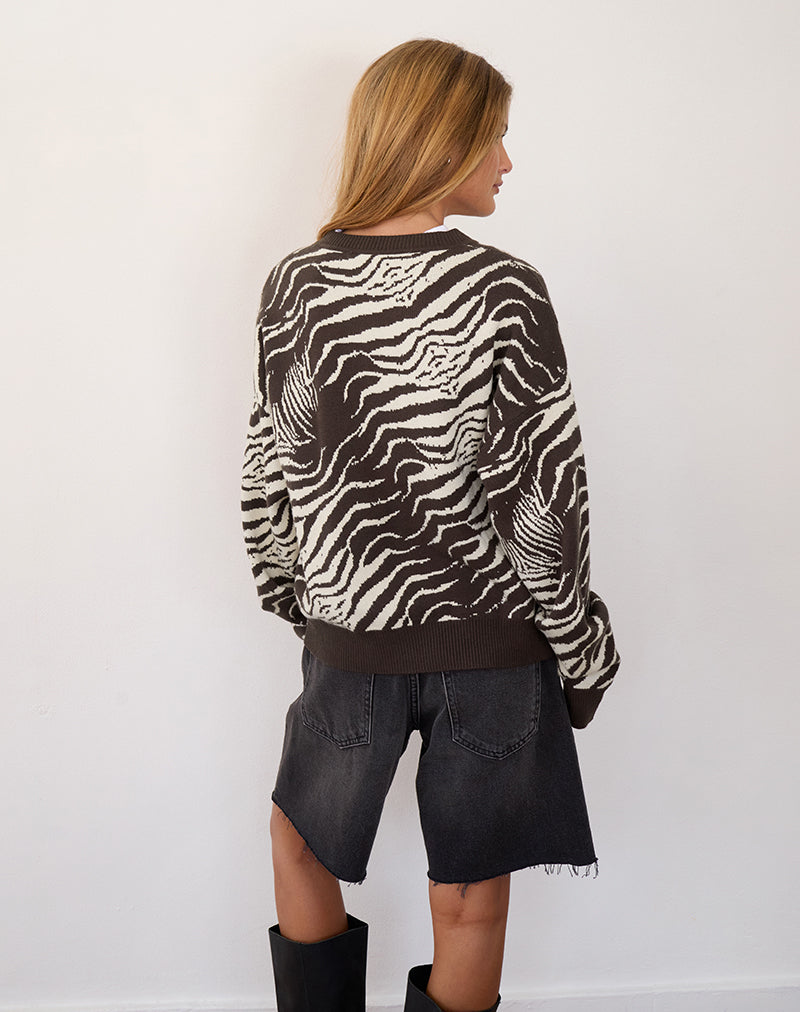 Imagen de Luceta Chaqueta de punto en Wild Animal