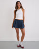 Imagen de Lupi Micro Skirt in Chambray Vintage Blue
