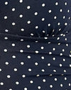 Micro Polka Azul marino