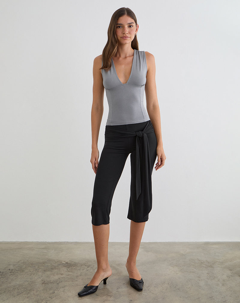 Imagen del top Lynod Plunge en gris