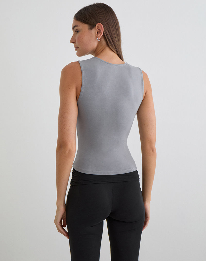 Imagen del top Lynod Plunge en gris