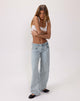Imagen de Low Rise Parallel Jeans en lavado 80s Light Blue