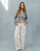 Imagen de Low Rise Parallel Jeans en Off White