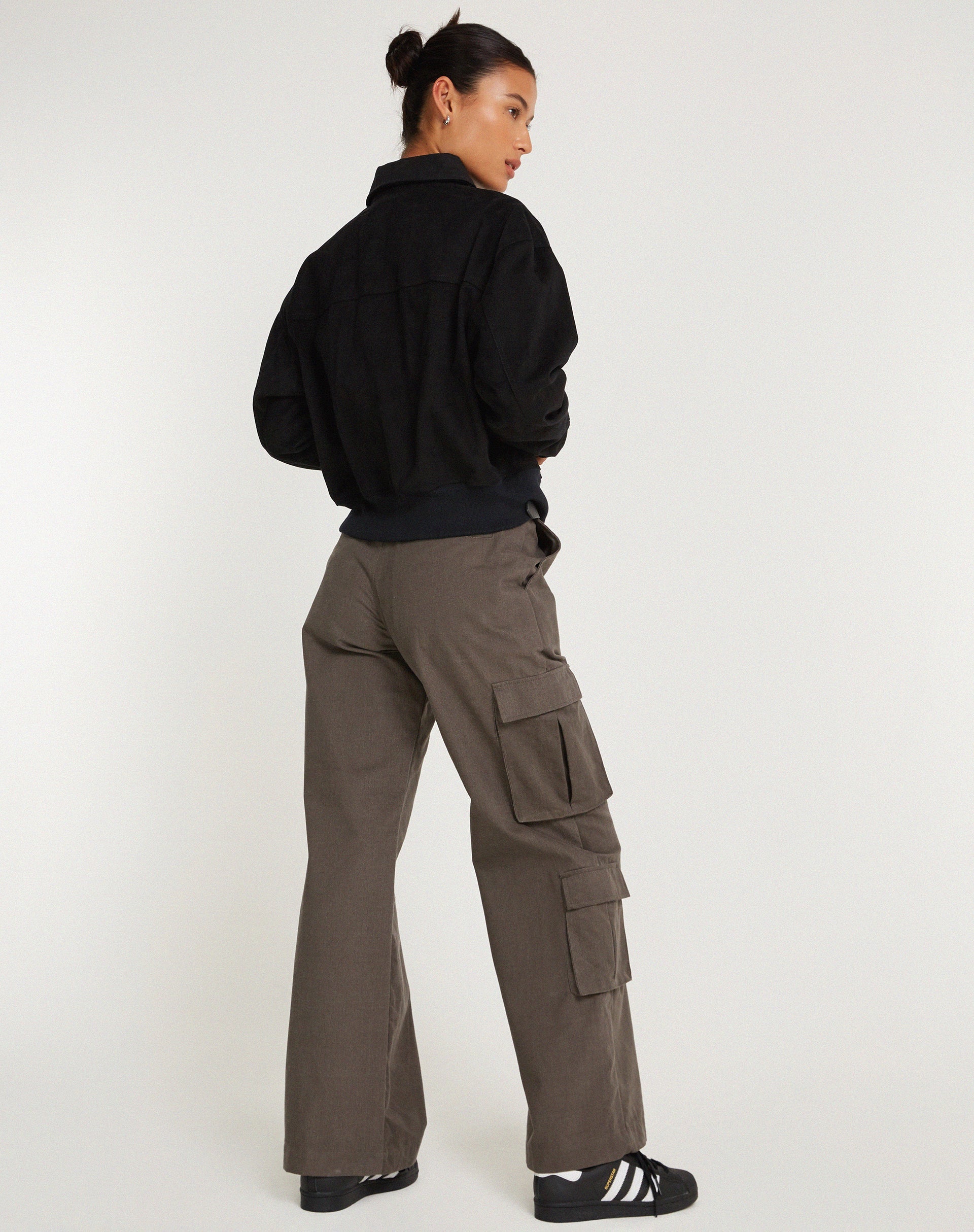 imagen de MA2 Jacket en Twill Suede Negro