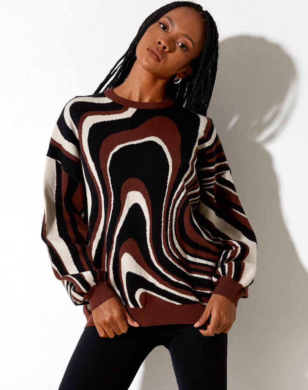 Jersey Mably en Mega Ripple Marrón