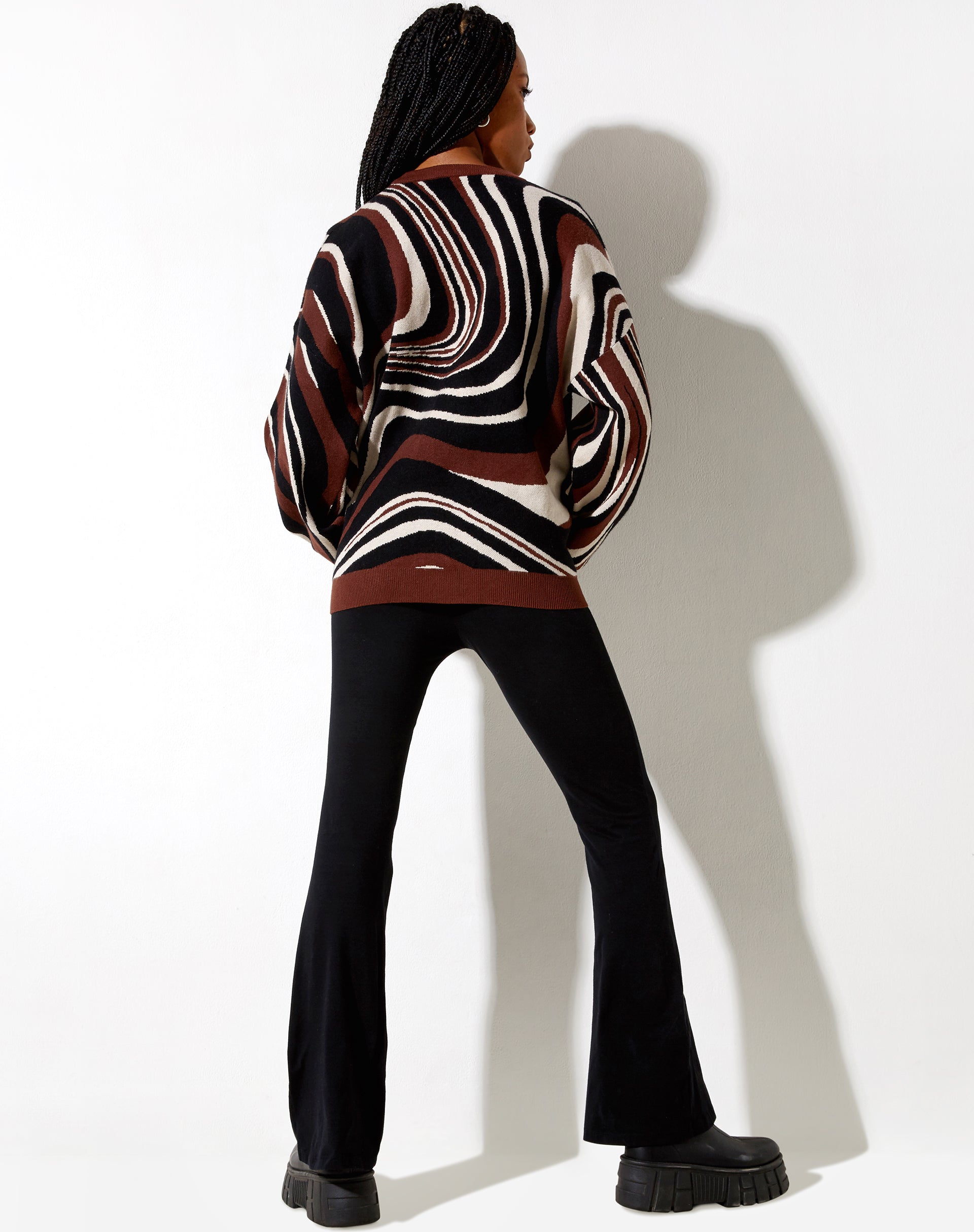 Imagen de Mably Jumper en Mega Ripple Marrón