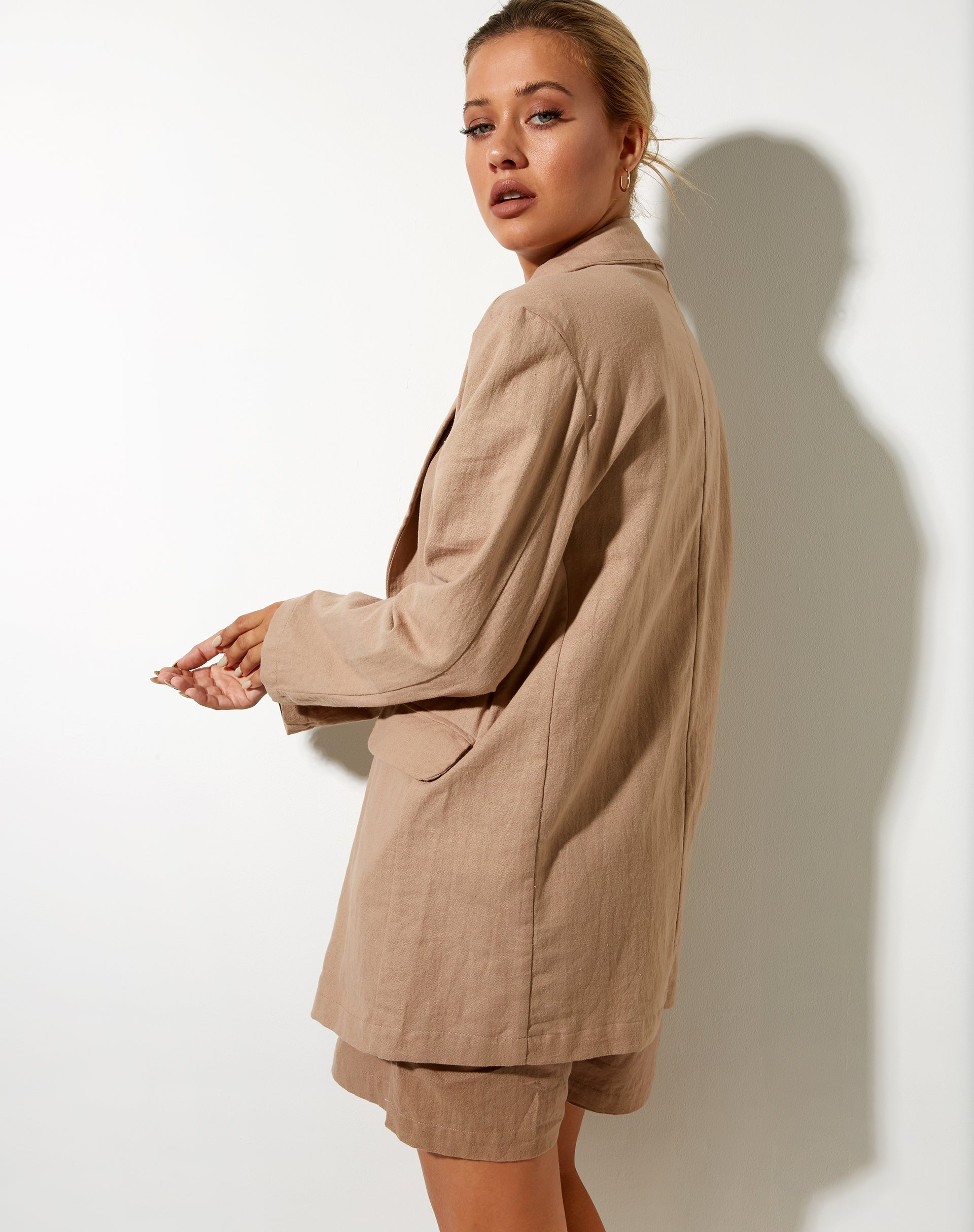 Imagen de Maiwa Blazer en Rami Biscuit