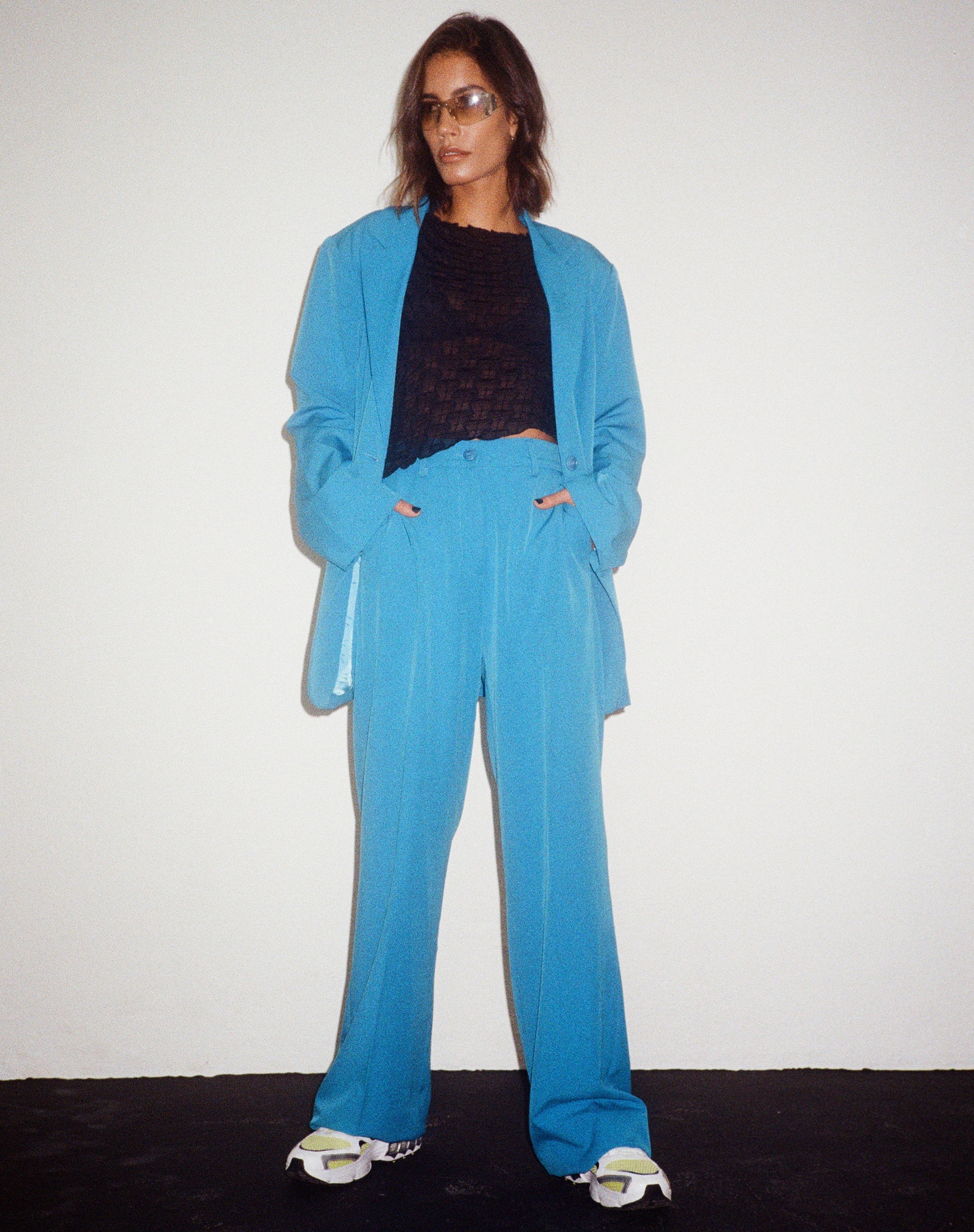 imagen de Pantalón Abba en azul sastrería