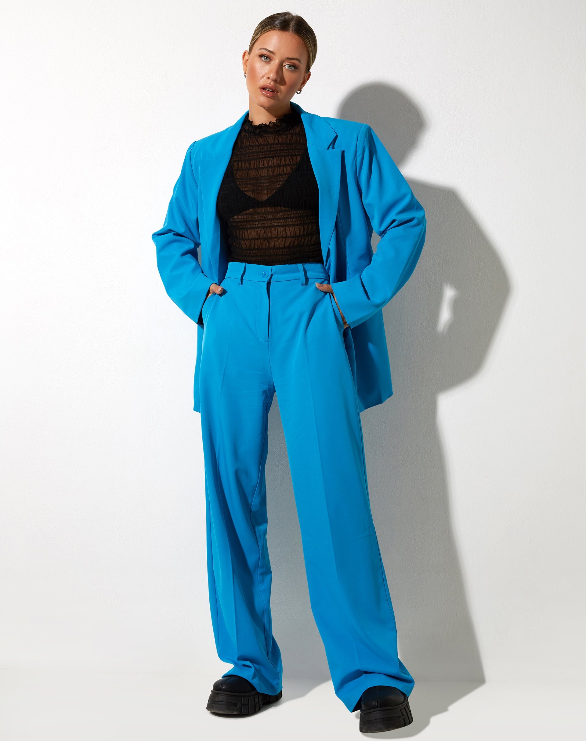 imagen de Pantalón Abba en azul sastrería