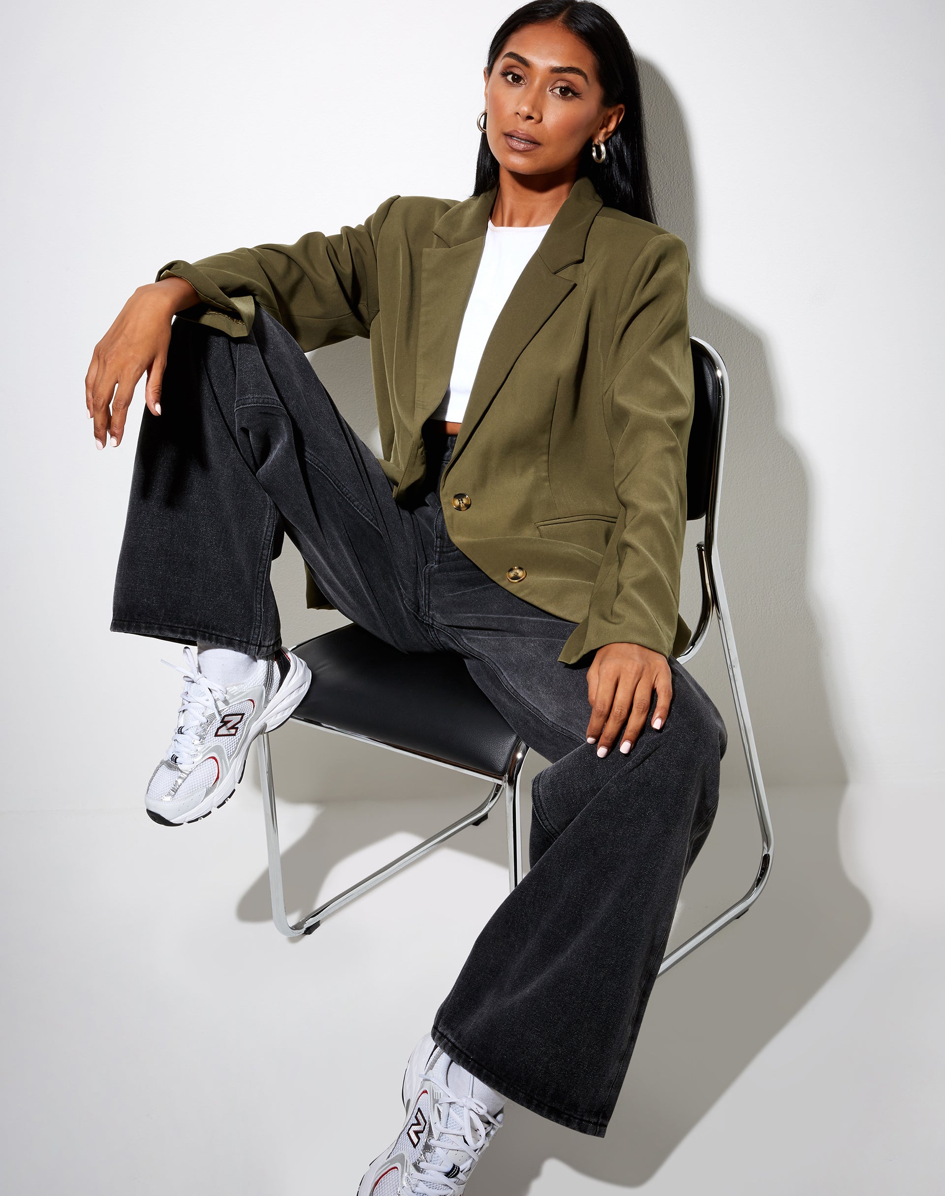 Imagen de Maiwa Blazer en caqui