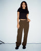 imagen de Sakaria Wide Leg Trouser en Trufa