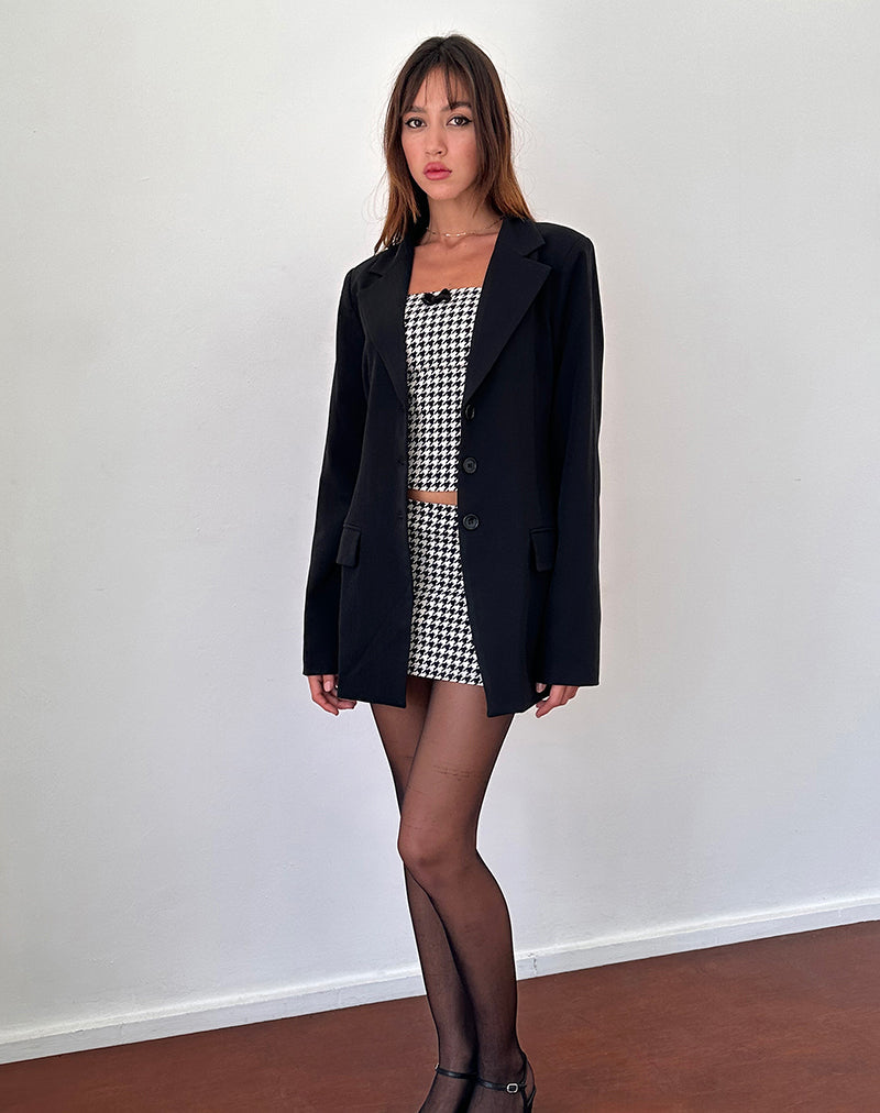 Blazer Malana Slim Fit de Tailoring Negro