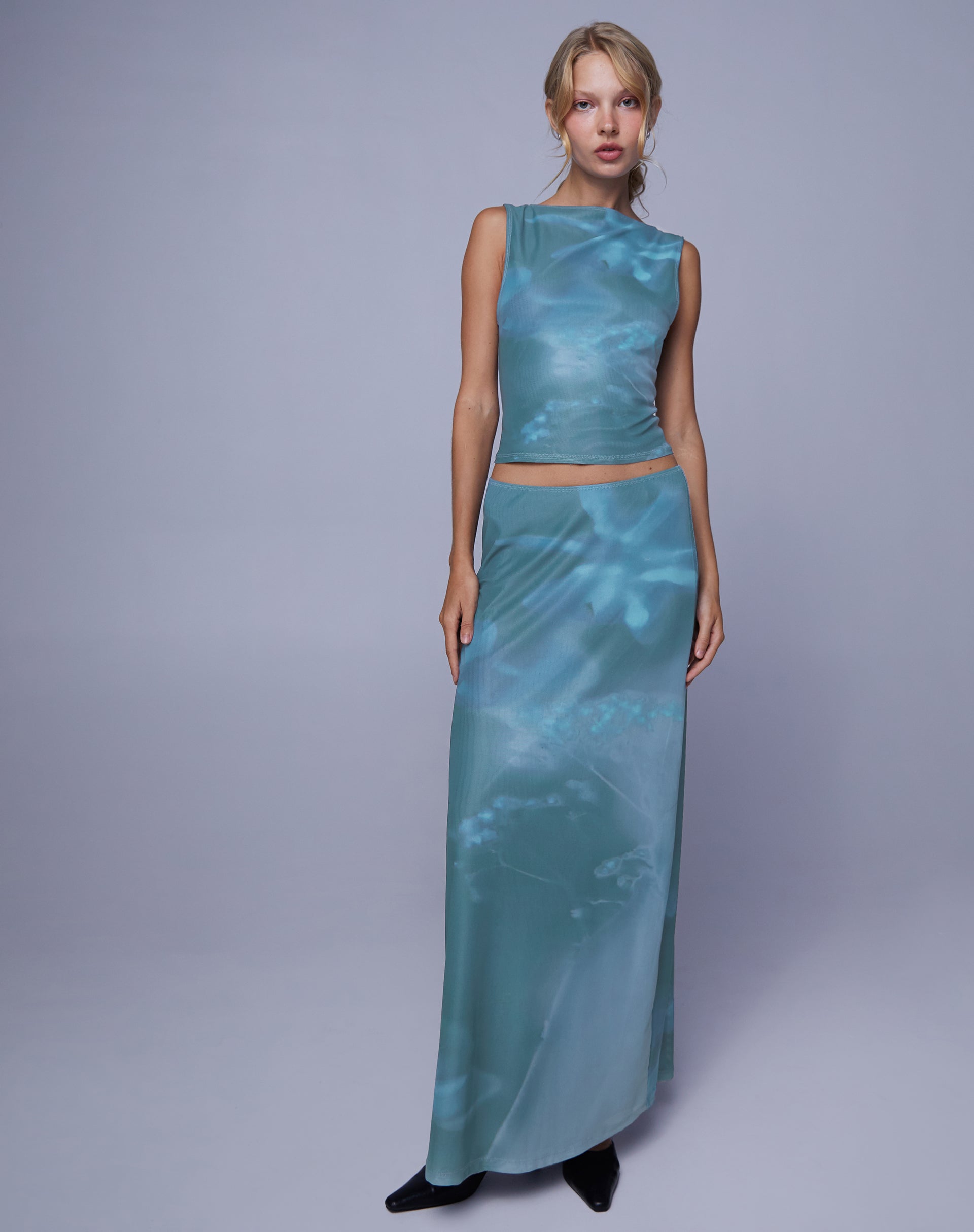 Imagen de Maloe Mesh Top en Floral Lumen