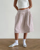 imagen de Manasi Midi Skirt in Geometric Tile