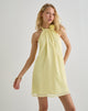 Imagen del minivestido Margaux de gasa Limón