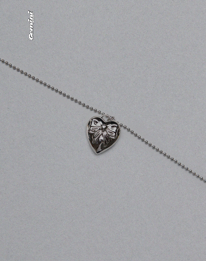 Collar Corazón de Plata Matilda