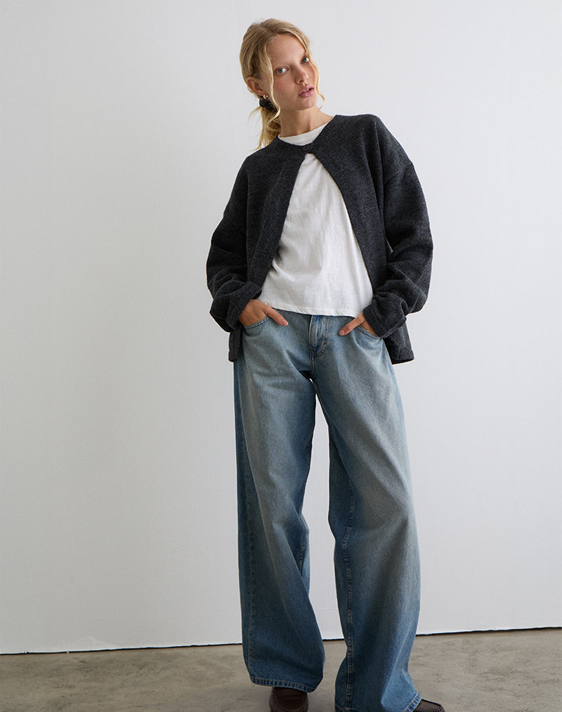 Imagen de Maureen Cardigan en gris oscuro