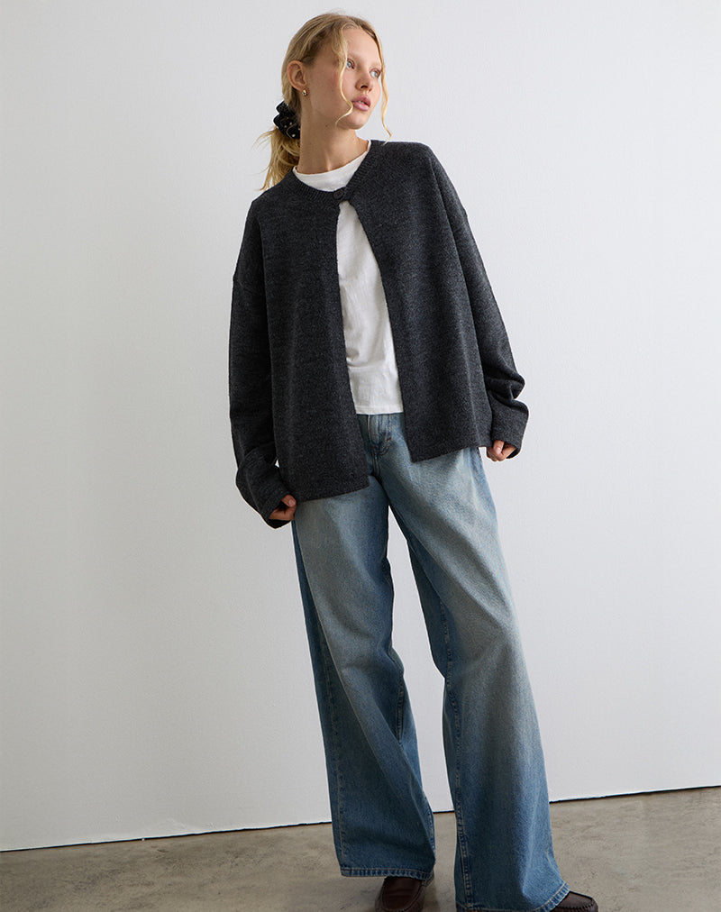 Imagen de Maureen Cardigan en gris oscuro