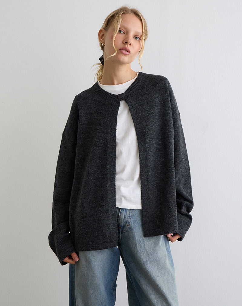 Imagen de Maureen Cardigan en gris oscuro