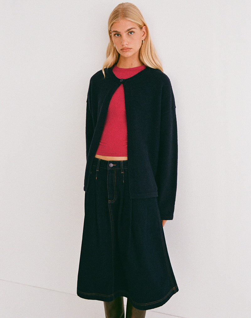 Imagen de Maureen Cardigan en azul marino oscuro