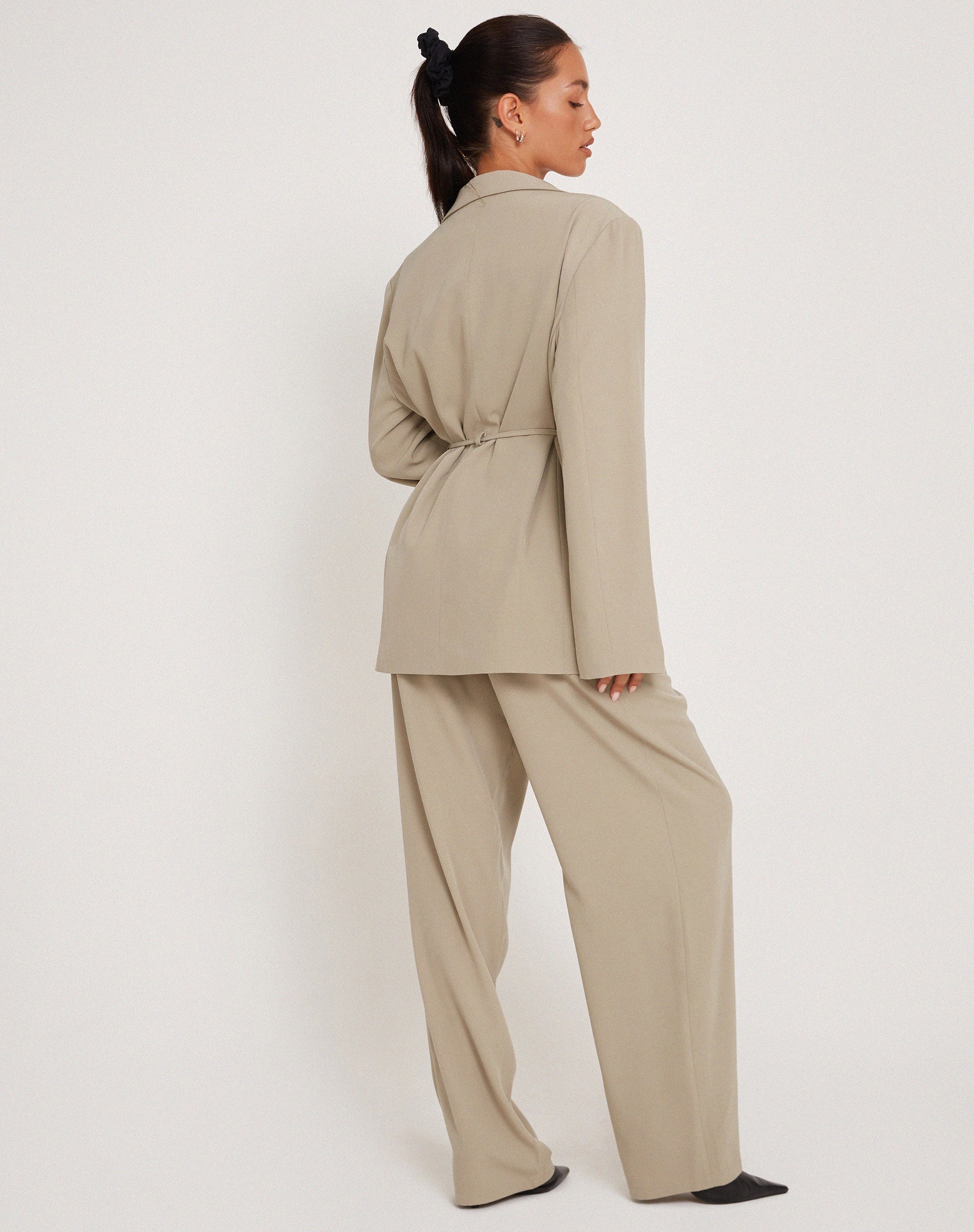imagen de Pantalón Sabria en Tailoring Taupe