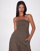 Imagen de Mairi Longline Bandeau Top en Topo Sastrería
