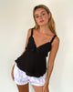 Imagen de Melinda Frill Edge Cami Top en Negro