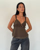 Imagen de Melinda Frill Cami Top en Chiffon Oliva