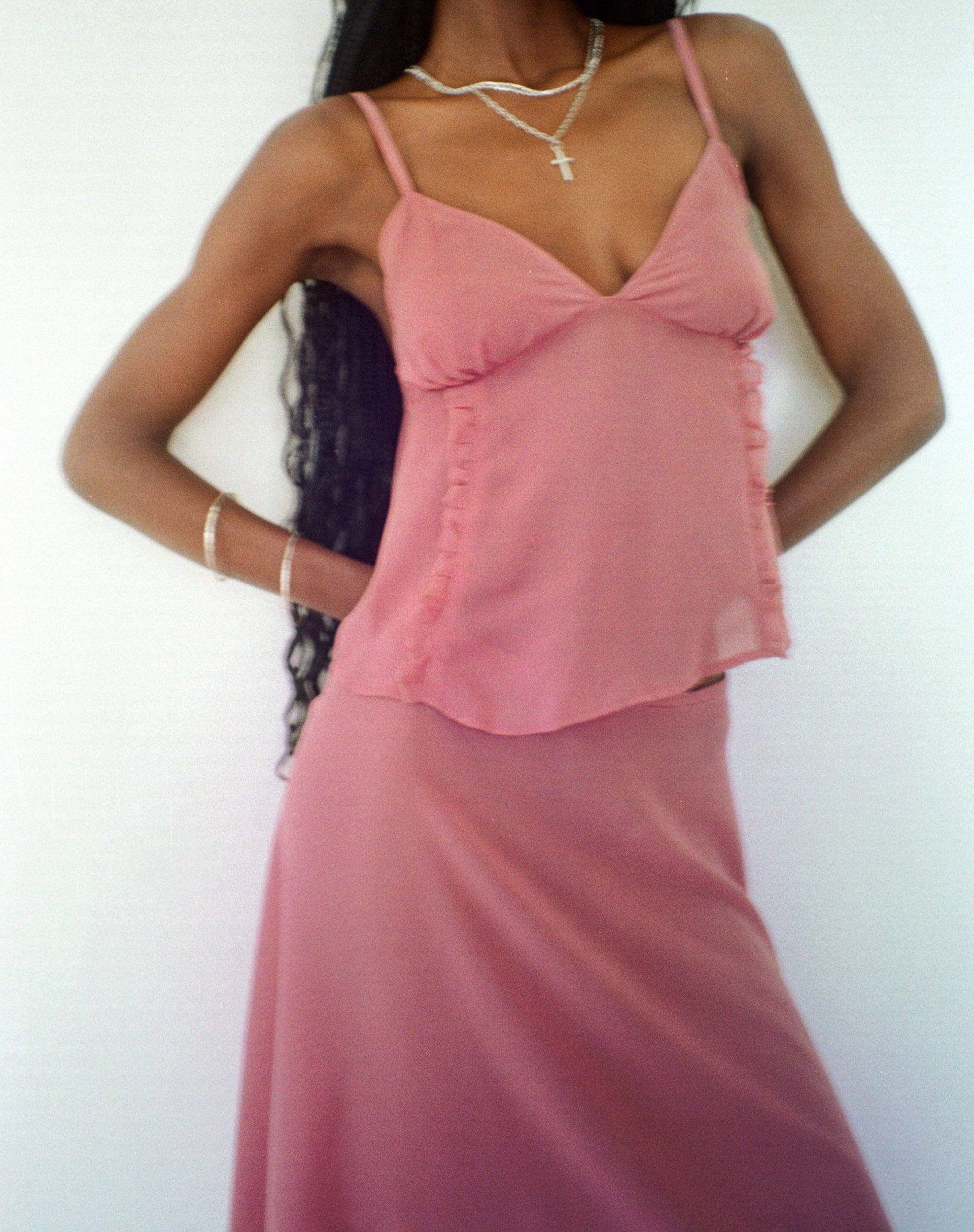Imagen de Melly Cami Top de gasa en Dessert Sand