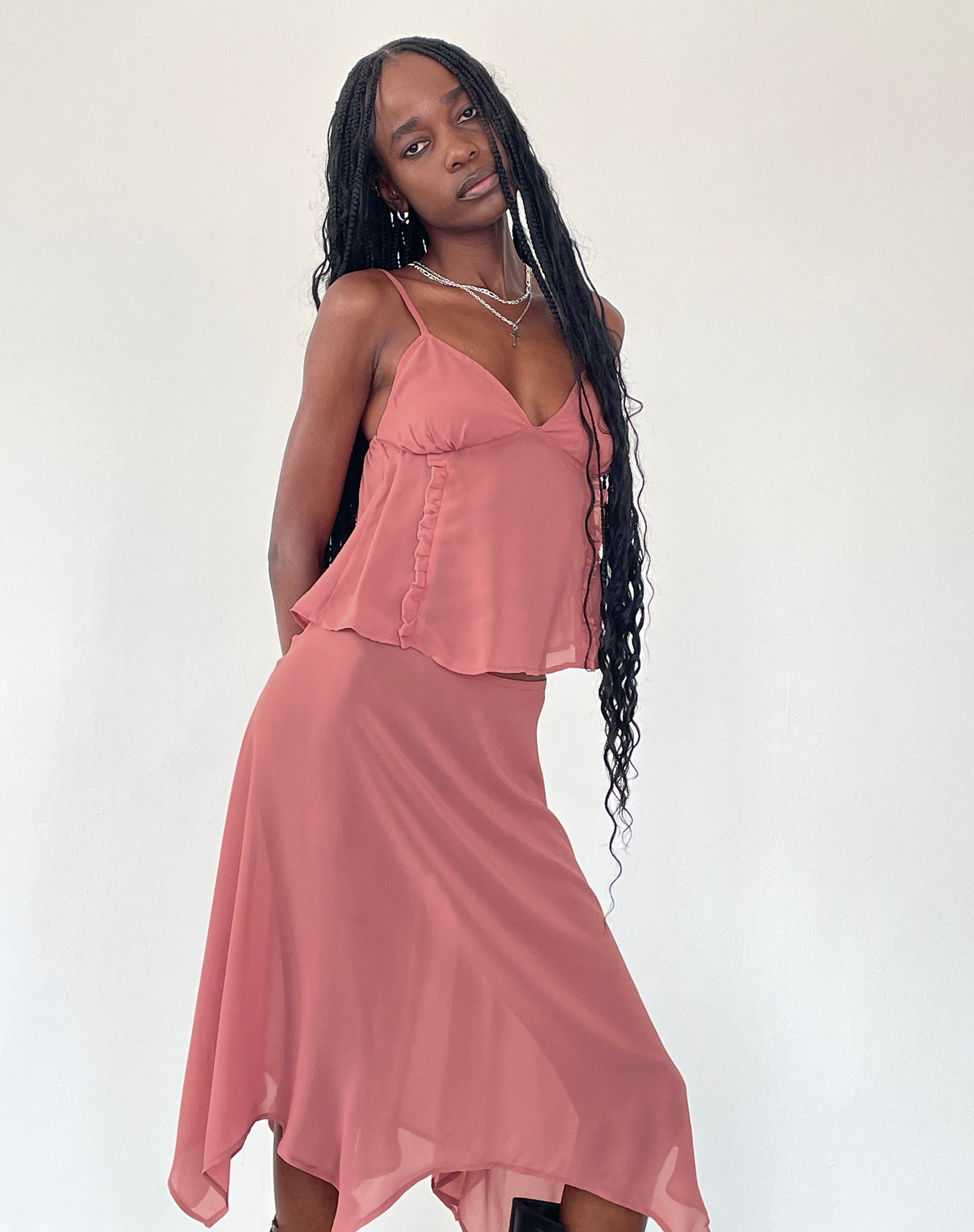 Imagen de Melly Cami Top de gasa en Dessert Sand