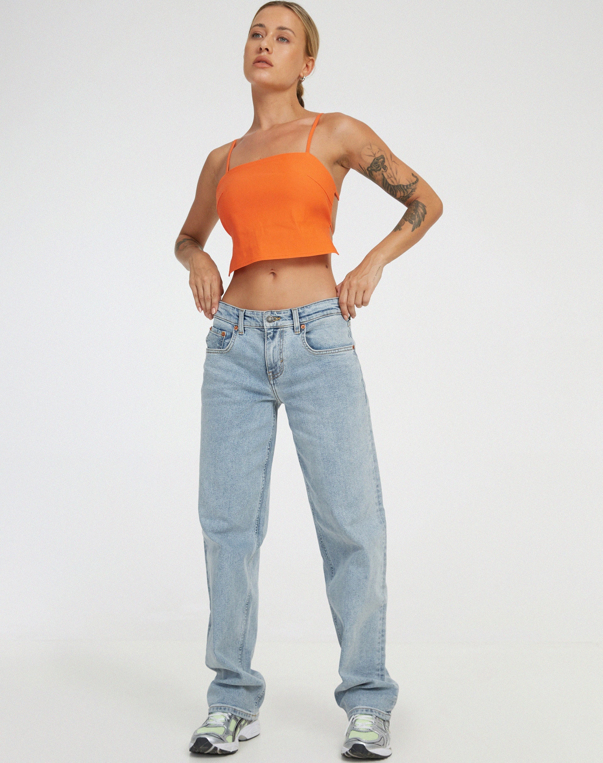 imagen de Merita Crop Top en Naranja