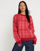 imagen de Mihail Jersey de punto en rojo y rosa
