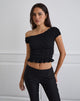 Imagen de Mirita Shirred Top en Negro